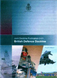Обложка четвертого издания военной доктрины Великобритании