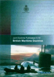 Обложка издания "Военно-морская доктрина Великобритании"